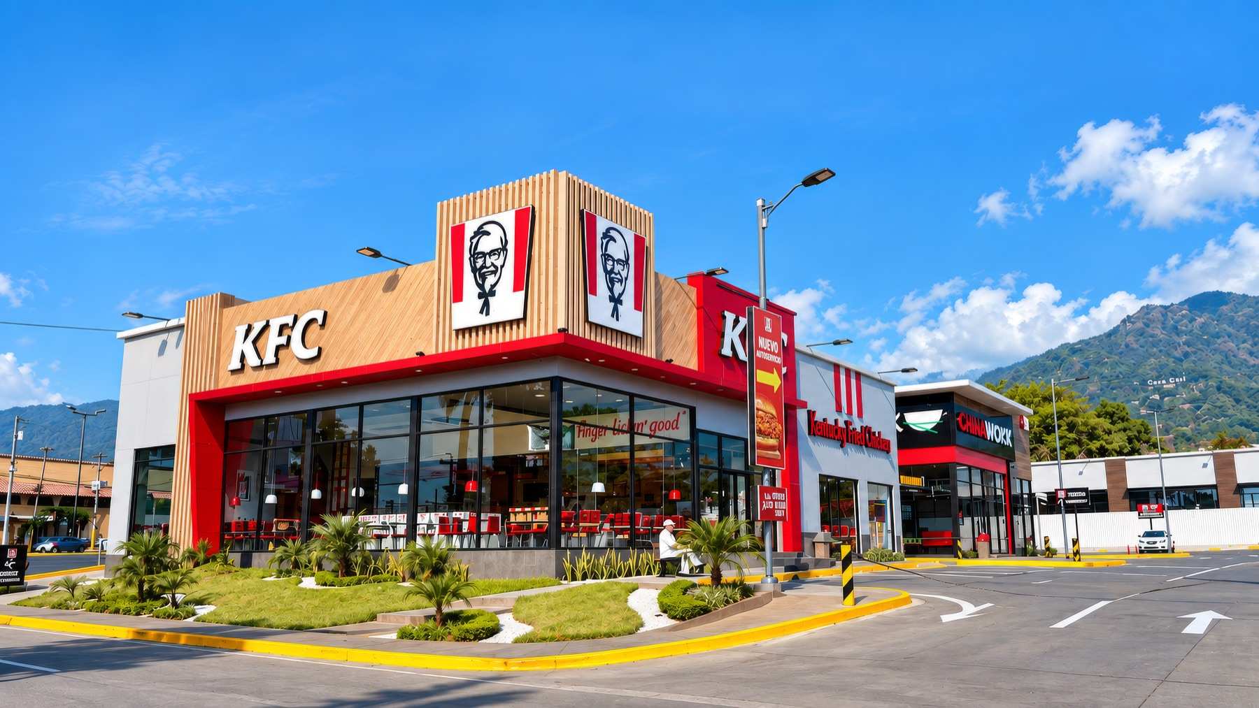 Restaurante KFC en Honduras